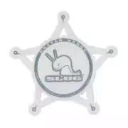 Slug Star Batter Badge For Snare Drum