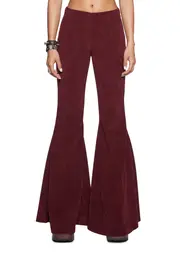 [Current Mood] Never Mind Flared Pants - Burgundy