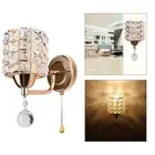 Loviver Wall Lamps Modern Crystal Decorative E26/E27 Base Wall Lights Industrial