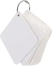 jojofuny 300sheets Blank Note Cards Versatile Writing Paper for Study Office and Crafting for Flashcards Vocabulary Practice and Projects