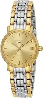 [Longines] L4.322.2.32.7 Women's Casual Watch, Silver x Gold, gold