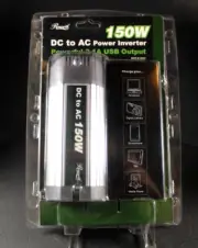 150W Car Power Inverter, Rosewill Brand DC 12V to 110V AC USB Port