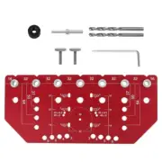 Hinges Boring Jig Cabinet Door Opener Woodworking Hole Drilling Guide Locate