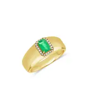 Sabrina Designs 14K 0.77 ct. tw. Diamond & Emerald Ring
