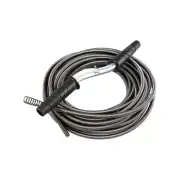 50 Ft Drain Auger Plumbing Snake Clog Cable 1/2 In. Sewer Pipe Cleaner Durable