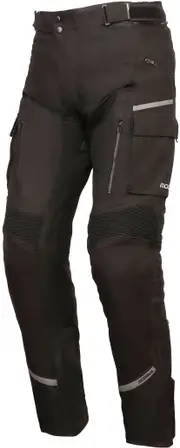 Modeka Trohn, textile pants waterproof , color: Black , size: Long L