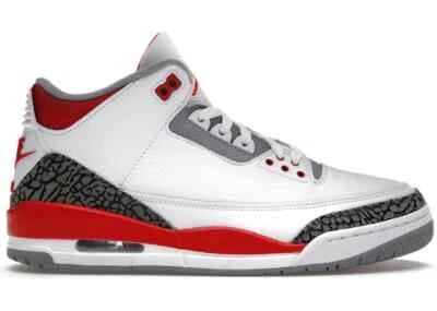 Size 8.5M/10W - Jordan 3 Retro Fire Red (2022) DN3707-160