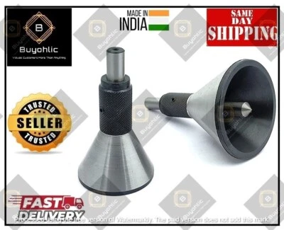 Bell Punch Hand DIY Tool for Center Finding on a Round Bar