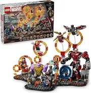 LEGO® Super Heroes Marvel Avengers: Endgame Final Battle 76323 Kids’ Buildable Adventure Set,10 Figures Including Iron Man, Black Panther and Iron Spider Construction Toys,for Boys and Girls