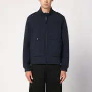 Light jacket with blue zip