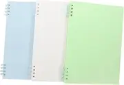 GRADENEVE 3Pcs Multi Function Spiral Notepad Compact Memo Pads for Office Use Milk for Planning Organizing and Prioritizing Tasks