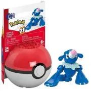 MEGA Pokémon Popplio Building Toy Kit, Poseable Action Figure (24 Pieces) for...
