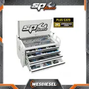 SP Tools 413 Pcs Field Service Tool Kit - Sockets & Spanners Metric/SAE White