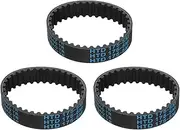 uxcell 3pcs HTD-5M Rubber Timing Belt 35 Teeth, 175mm Pitch Length x 15mm Width x 3.6mm Height, Closed Loop Pulley Timing Belt