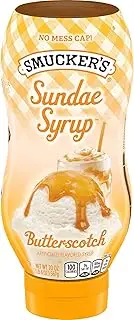 Smucker's Sundae Syrup Butterscotch Flavored Syrup, 20 Ounce (Pack of 12)