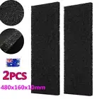 2pcs Carbon Rangehood Grease Filter For SMEG OMEGA Range Hood 480 x 160mm x 10mm