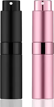 8Ml Travel Perfume Atomiser Refillable, 2 PCS Mini Refillable Perfume Bottle ...