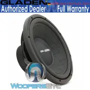 GLADEN ALPHA 12 SUB 12" WOOFER 250W RMS 4-OHM SUBWOOFER BASS CAR SPEAKER NEW