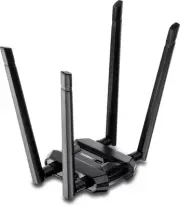 AC1900 High Power Dual Band Wireless USB Adapter, TEW-809UB, Stream 4K HD Vid...