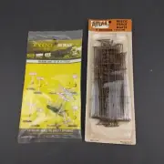HO 1/87 Scale TYCO #122:100 Trackside Signs (Set Of 12) Atlas Rustic Fence Gate