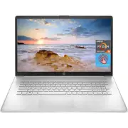 New HP Touchscreen 17.3" Laptop, AMD Ryzen 5 7530U, Windows 11,Silver