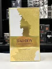 Carolina Herrera Bad Boy Gold Fantasy Eau De Toilette for Men 3.4 fl. oz./ 100ml
