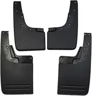 4pcs Car Mud Guards Fender Compatible for Volkswagen VW Amarok 2010-2024 Mudguards Splash Guards Mudflaps Mud Flaps Mud Fenders Accessories