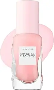 [Glow Recipe] Watermelon Glow Pink Juice Moisturiser Mini - Lightweight + Oil-Free Gel Moisturiser for Face with Hyaluronic Acid + Watermelon Extract - Cruelty-Free + Vegan Skincare (25 ml / .85 fl oz)