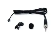 Black Lavalier Lapel Microphone for Sennheiser Wireless Bodypack Transmitters