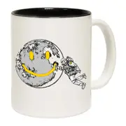 Austraunaught Smile Spray Paint Moon Mug Cup