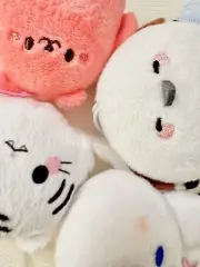 Cute Animal Plush Backpack Keyring Set (9) Plush Toy Small Kiddleton Gacha