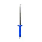 Butchers Knife Oval 12" Sharpening Steel Honing Steel Polished Steel Meat Worker