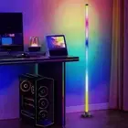 RGB Floor Light Color Changing LED Corner Floor Lamp Music Sync 1000 Dimmabl Kit