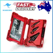 Milwaukee 3 Piece Metric Step Drill Bit Set JAM-FREE Performance Dual-flute Tool