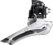 SHIMANO GRX RX400 2x10/11S Derailleur with Aluminium Case, Multicolor, Braze-On Mount