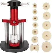 [BGBLKLGPPN] Watch Press Tool With 12 Dies Watch Screw Precise Crystal Bezel Back Case Cover Presser Closer Spiral Capping Pressing Machine Repair Tool Kit