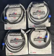NEW Whirlwind 1/4 TRS to XLRM Cable 6’ Low-Z Accusonic