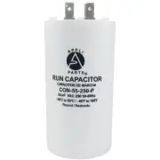 Appli Parts Run Capacitor for electric motors 55 Mfd uF (microfarads) 250VAC Pla