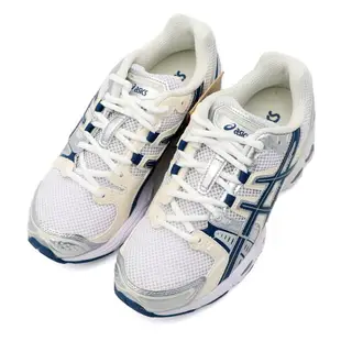 Asics GEL-NIMBUS 9 銀米白藍 運動 休閒鞋 女款 J2351 (1202-A278-108)