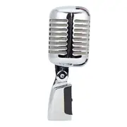 SoundArt 'Vintage' Dynamic Microphone with Deluxe Carry Case (Chrome)