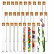 10-100pcs Diameter 15mm 20ml Glass Test Tube with Cork Stopper Glass bottle