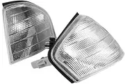 Corner Lamp Shell, 2 pcs Parking Signal Indicator Corner Light Lamp Shell Housing Fit for C-Class W202