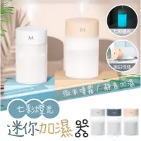 在飛比找蝦皮購物優惠-💓愛玲之屋💓七彩迷你加濕器 夜燈 香氛機 電動噴霧器 精油噴