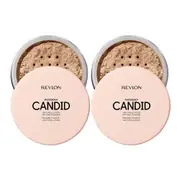 Revlon PhotoReady Candid Anti-Pollution Setting Powder 15g 002 MEDIUM - 2 pack