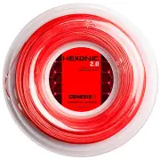 GENESIS HEXONIC 2.0 17G 1.23 Red Reel Tennis Racquet String