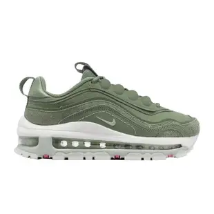 Nike 休閒鞋 Wmns Air Max 97 Futura 女鞋 綠 白 氣墊 子彈 復古 運動鞋 FB4496-300