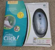 NEW in Box Logitech Cordless Click: Wireless Optical Mouse 2003 Fast RF Optical