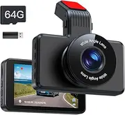 [Range Tour] Car Dash Cam Front, FHD 1080P Car Camera 170° Wide Angle WDR In Vehicle Dashboard Camera 3.0" Display Driving Recorder Car Video Camera Loop Recording, Night Vision, Motion Detection