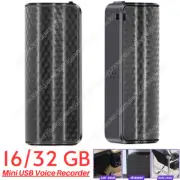 Spy Digital Voice Activated Recorder 16/32GB Mini Hidden Audio Recording Device