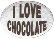 Knockout 585H 'I Love Chocolate' Hitch Cover